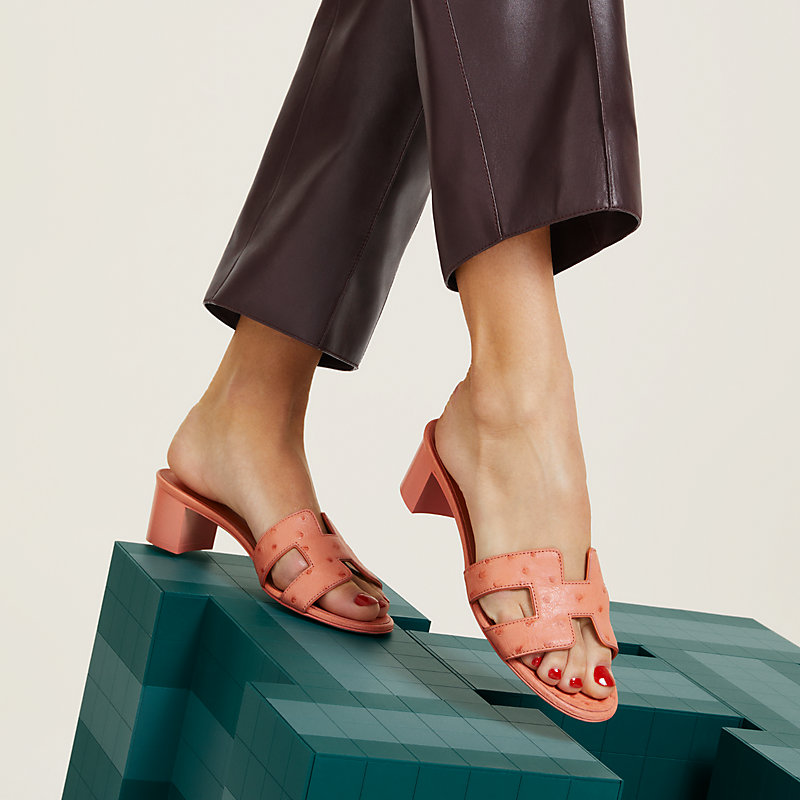 Sandália Oasis - Laranja | Hermès Brasil